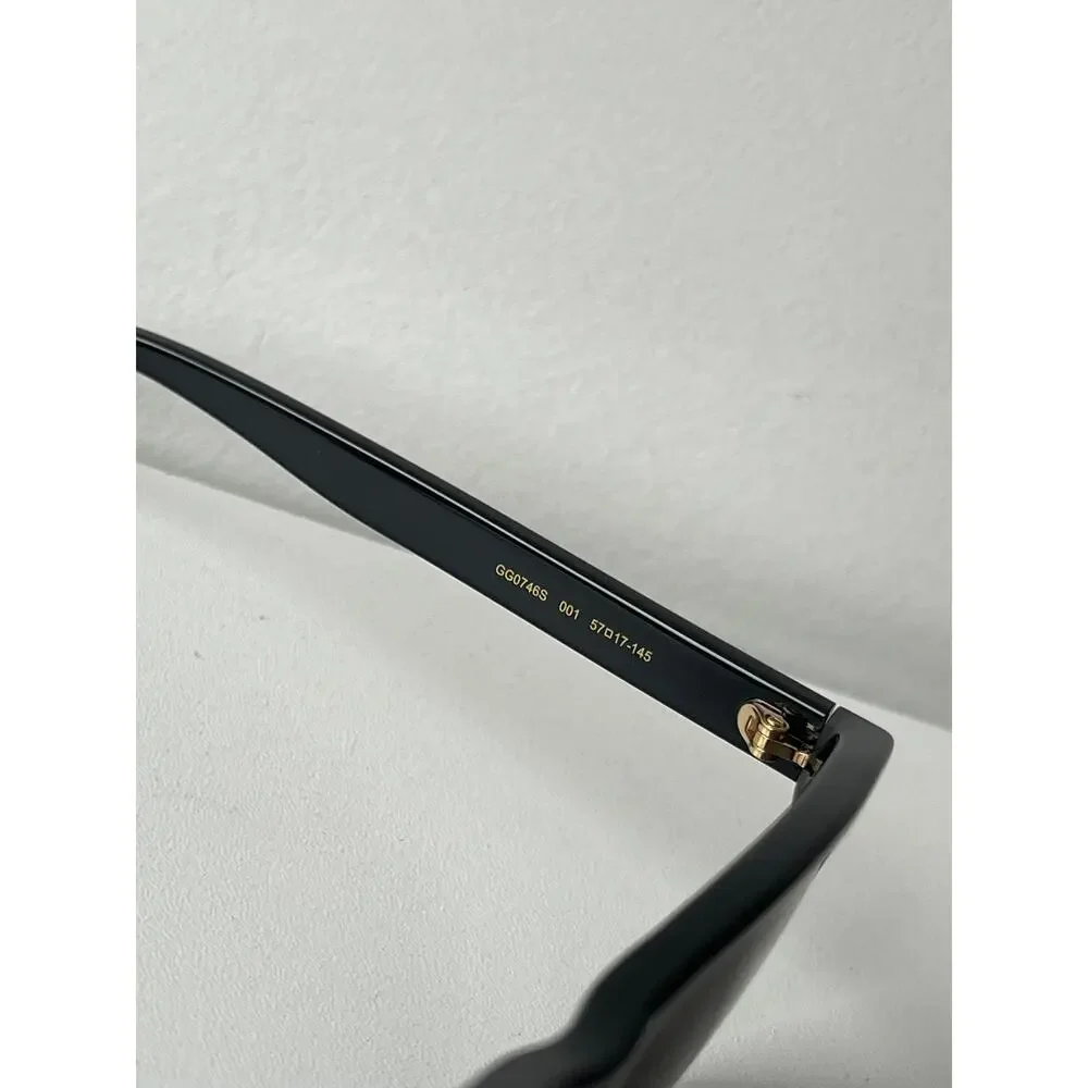NEW Gucci GG0746S Black Unisex Sunglasses